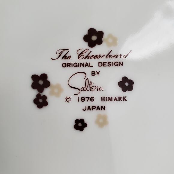 Saltera The Cheeseboard Design Vintage Retro Serving Plate Set - Picture 5 of 5